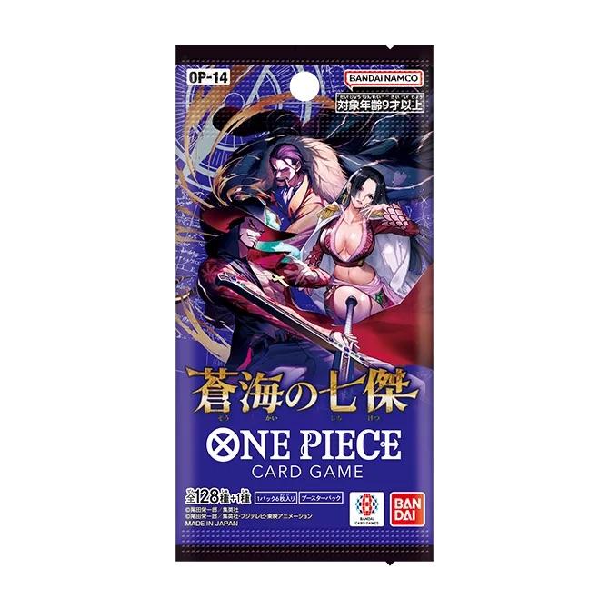 One Piece Card Game The Azure Sea's Seven OP-14 Box Japan