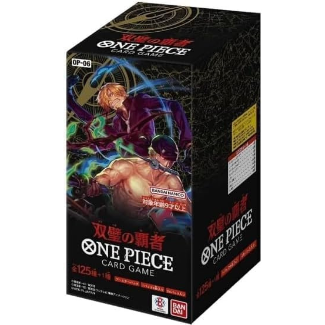 Bandai One Piece Jeu de cartes Twin Champions OP-06 Box Japon