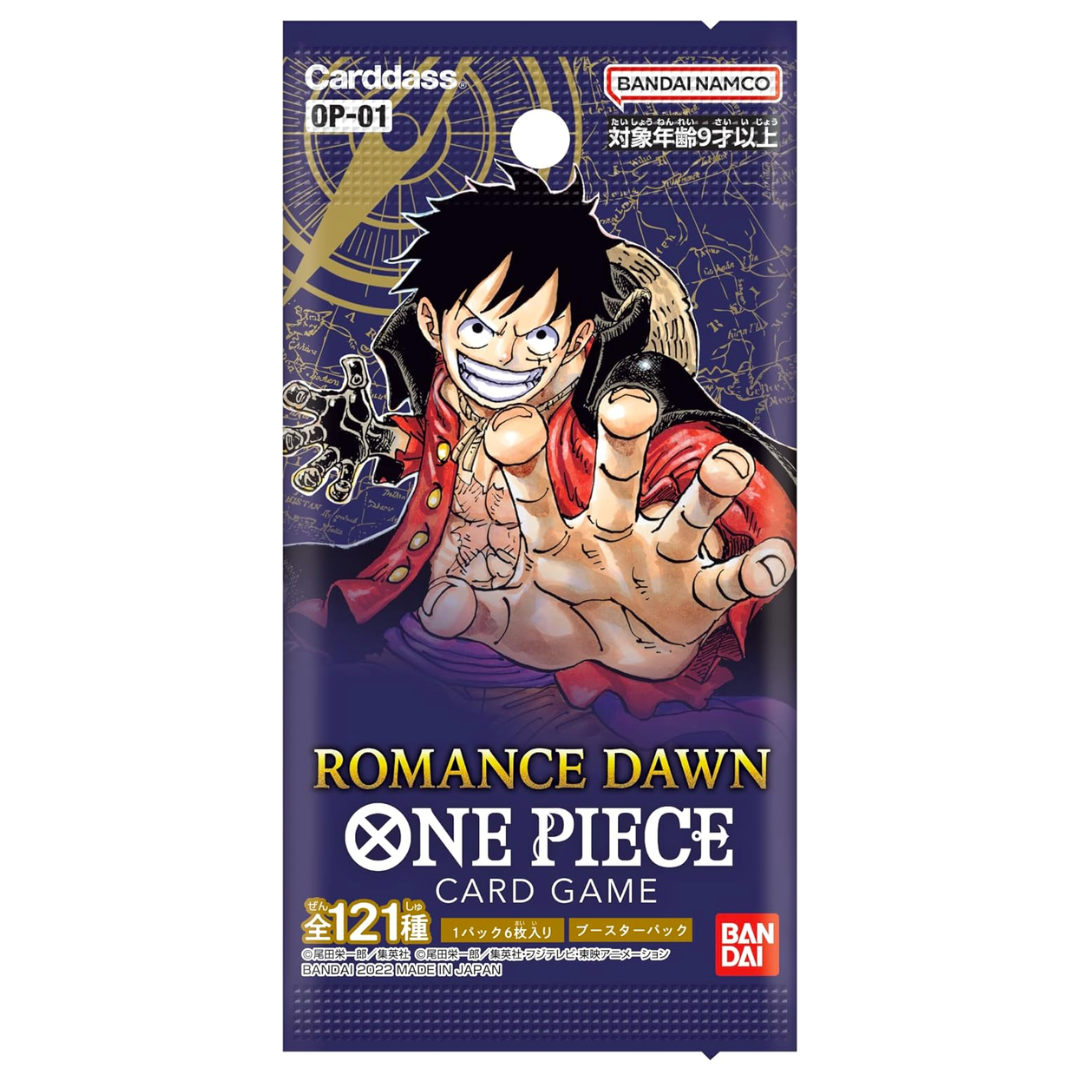 BANDAI One Piece Jeu de Cartes Romance Dawn op-01 Booster BOX Japon