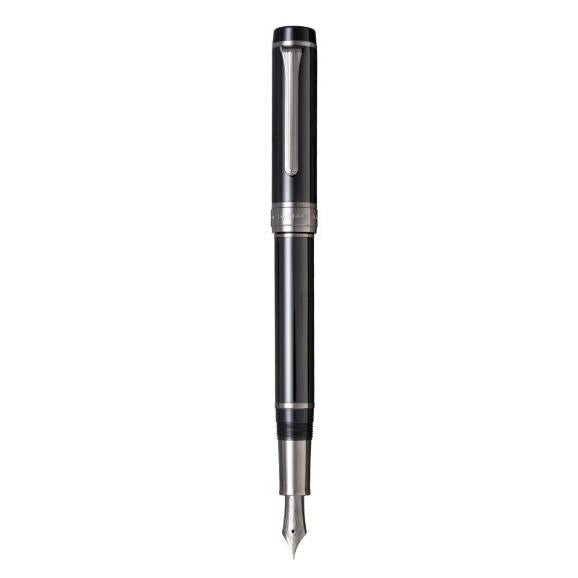 Sailor Fountain Pen CYLINT Black Stainless Steel Fine Point 10-5070-220