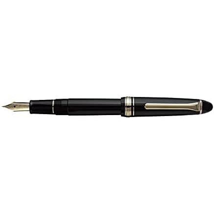 Sailor Fountain Pen Profit Casual Gold Trim Black Extra Fine Points 11-0570-120