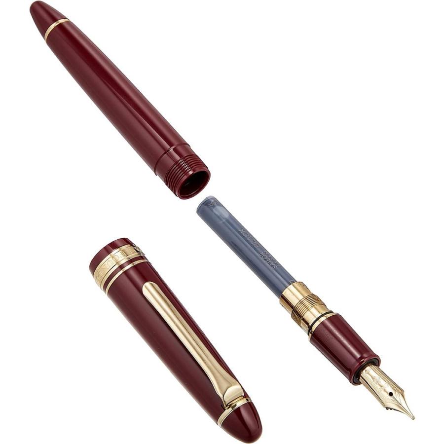 Sailor Fountain Pen Profit Casual Gold Trim Red Extra Fine Point 11-0570-130