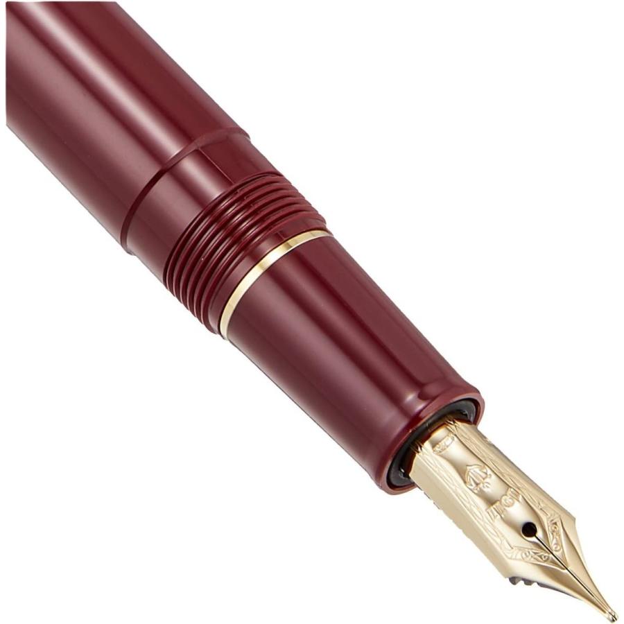 Sailor Fountain Pen Profit Casual Gold Trim Red Extra Fine Point 11-0570-130