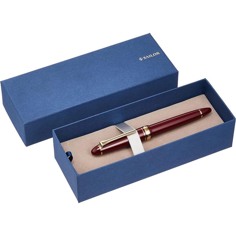 Sailor Fountain Pen Profit Casual Gold Trim Red Extra Fine Point 11-0570-130