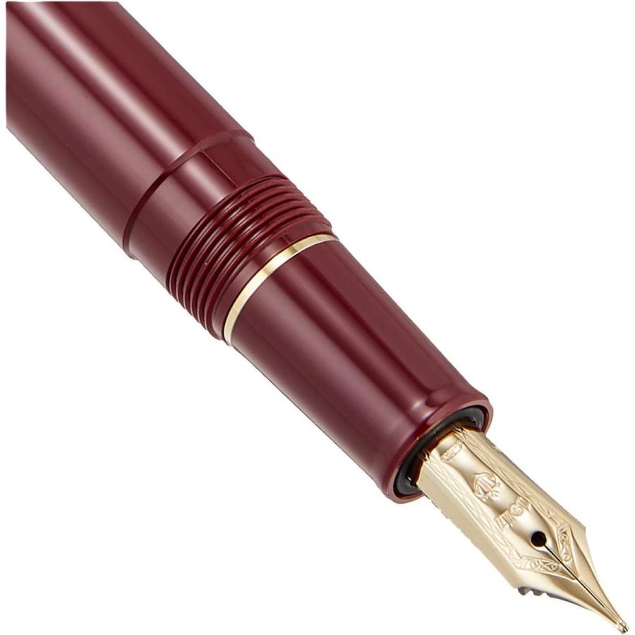 Sailor Fountain Pen Profit Casual Gold Trim Red Fine Point 11-0570-230