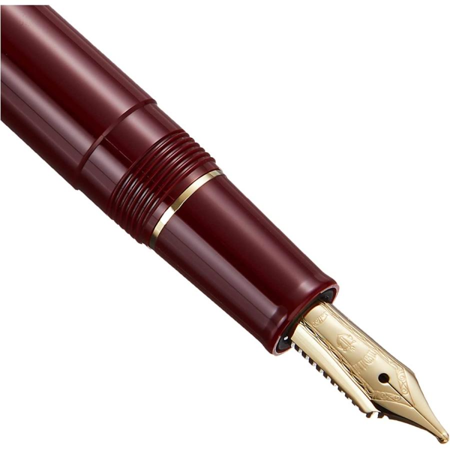 Sailor Fountain Pen Profit Casual Gold Trim Red Zoom (Z) 11-0570-730