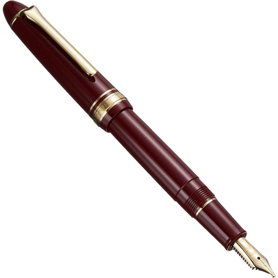 Sailor Fountain Pen Profit Casual Gold Trim Red Zoom (Z) 11-0570-730