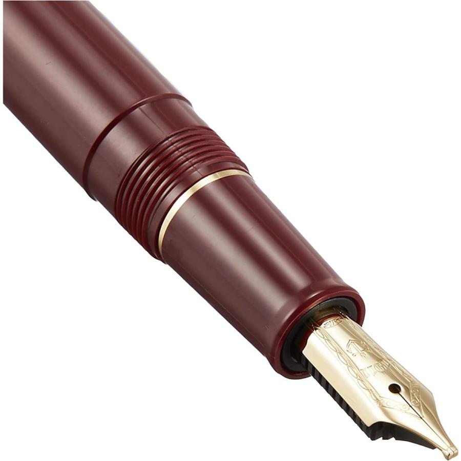 Sailor Fountain Pen Profit Casual Gold Trim Red Zoom (Z) 11-0570-730