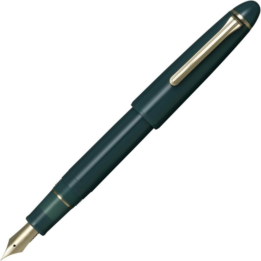 sailor-profit-casual-l-gold-trim-fountain-pen-clear-green-medium-fine-mf-11-0820-360-1