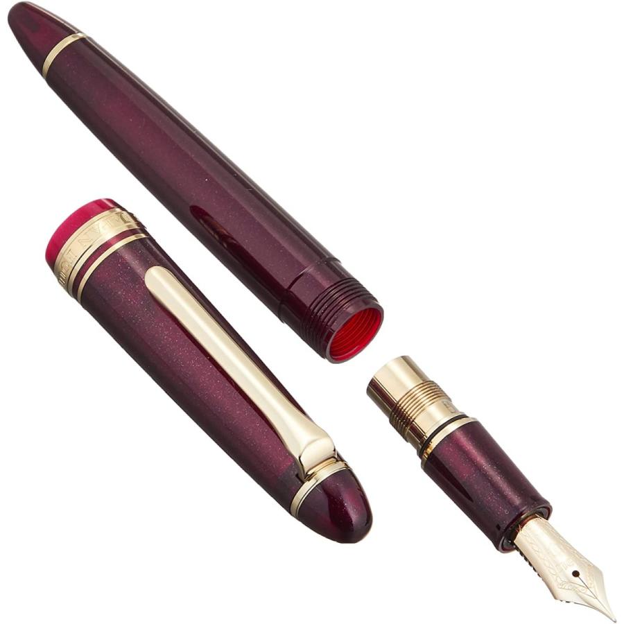 Sailor Fountain Pen Fountain Pen Profit Light Gold Trim Shining Red Extra Fine 11-1038-130