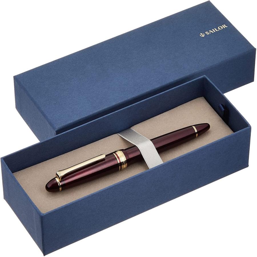 Sailor Fountain Pen Fountain Pen Profit Light Gold Trim Shining Red Extra Fine 11-1038-130