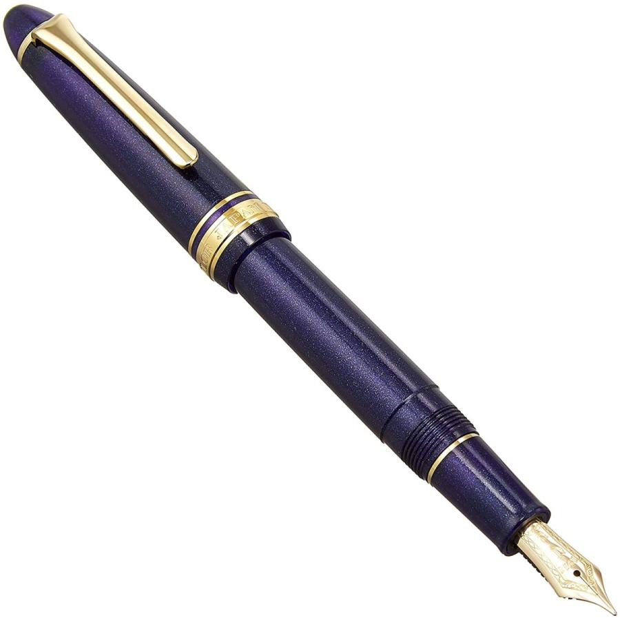 Sailor Fountain Pen Fountain Pen Profit Light Gold Trim Shining Blue Extra Fine 11-1038-140