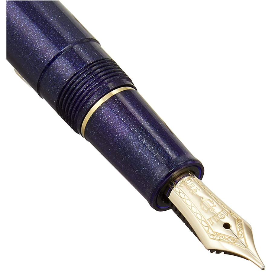 Sailor Fountain Pen Fountain Pen Profit Light Gold Trim Shining Blue Extra Fine 11-1038-140