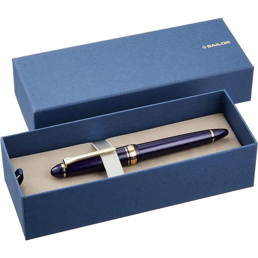 Sailor Fountain Pen Fountain Pen Profit Light Gold Trim Shining Blue Extra Fine 11-1038-140