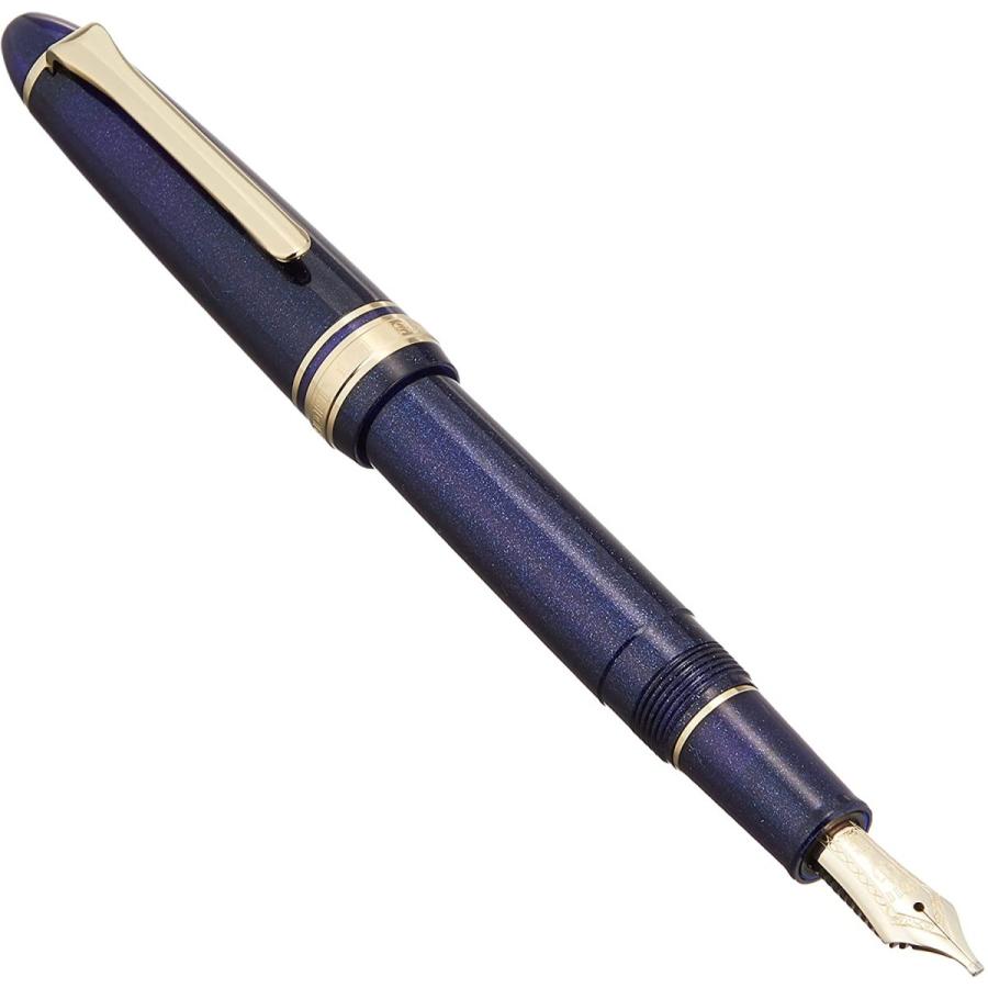 Sailor Fountain Pen Fountain Pen Profit Light Gold Trim Shining Blue Zoom 11-1038-740