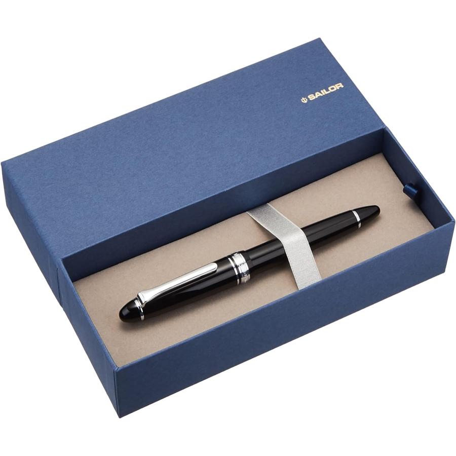 Sailor Fountain Pen Fountain Pen Profit Light Silver Trim Black Extra Fine 11-1039-120