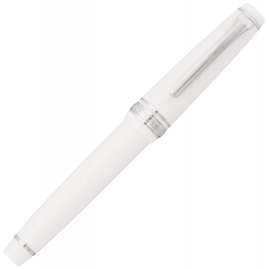 Sailor Fountain Pen Professional Gear Slim Silver White Extra Fine Point 11-1222-110