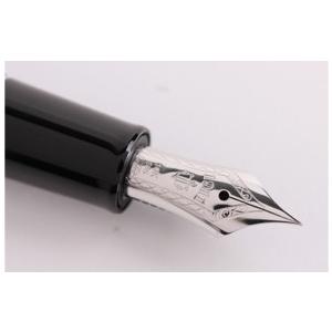 Sailor Fountain Pen Professional Gear Slim Silver Black Medium Fine 11-1222-320