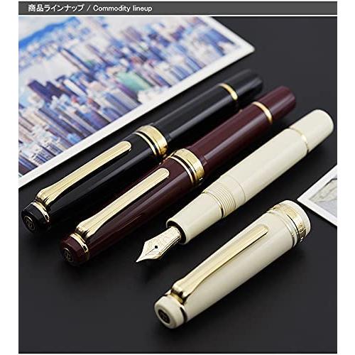 Sailor Fountain Pen Professional Gear Slim Mini Gold Ivory Extra Fine Point 11-1303-117