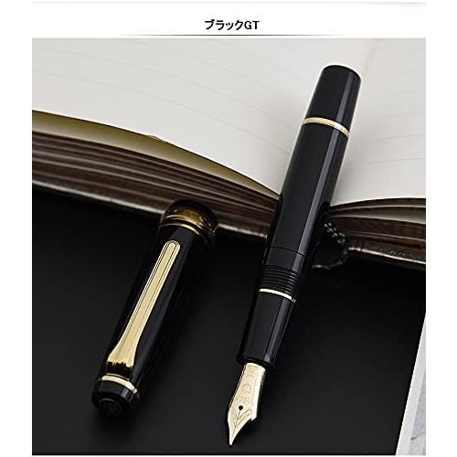 Sailor עט נובע מקצועי ציוד Slim Mini Gold Black Fine Point 11-1303-220