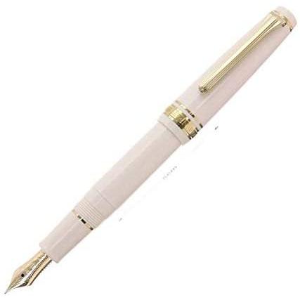 Sailor Fountain Pen Professional Gear Slim Mini Gold Beni White Medium Fine 11-1503-310