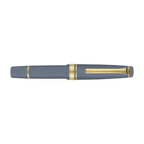 Sailor עט נובע ציוד מקצועי Slim Mini Gold Ayur Blue Medium Fine 11-1503-340