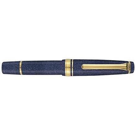 Sailor Fountain Pen Professional Gear Slim Mini Gold Night Blue Medium Fine 11-1503-342