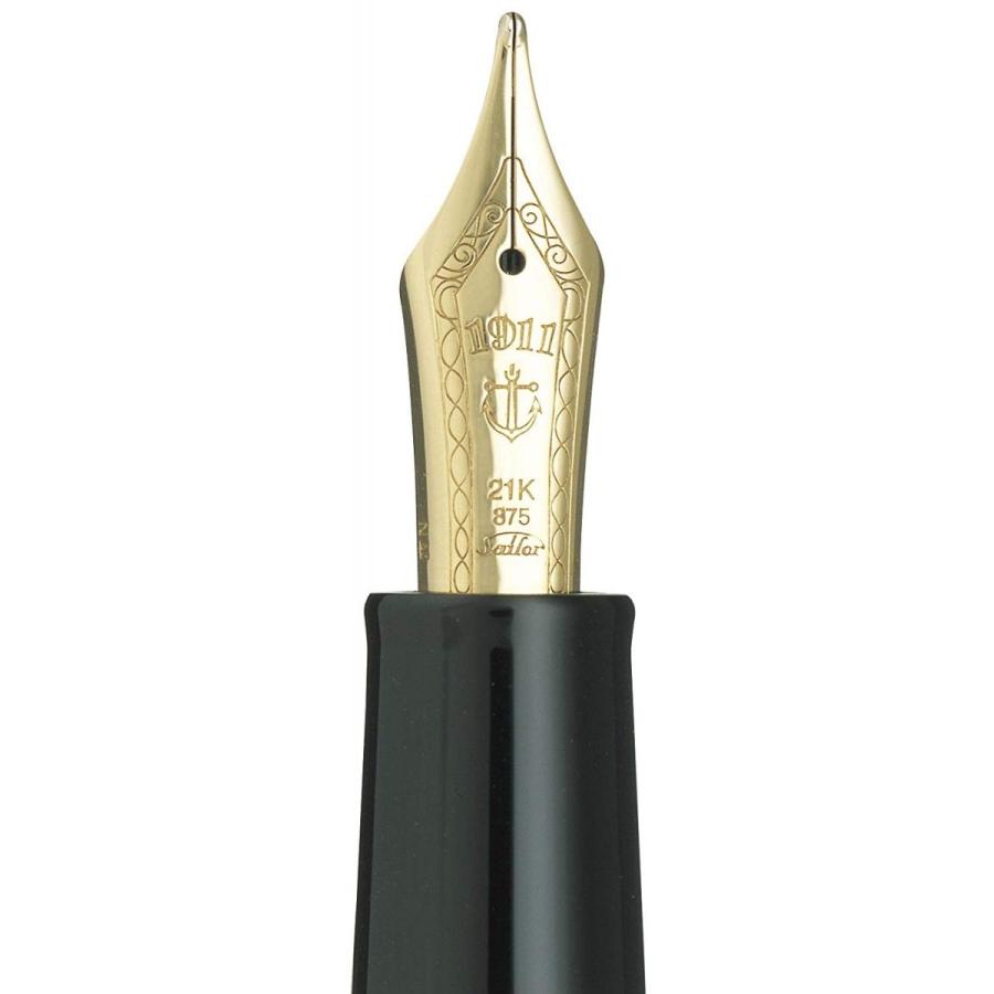 Sailor Fountain Pen Profit Standard 21 Black Fine Point 11-1521-220