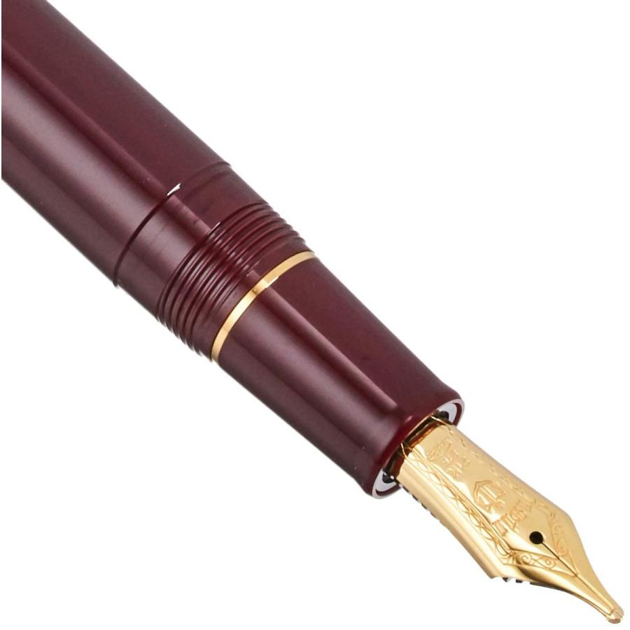 Sailor Fountain Pen Profit 21 Marun Zoom 11-2021-732