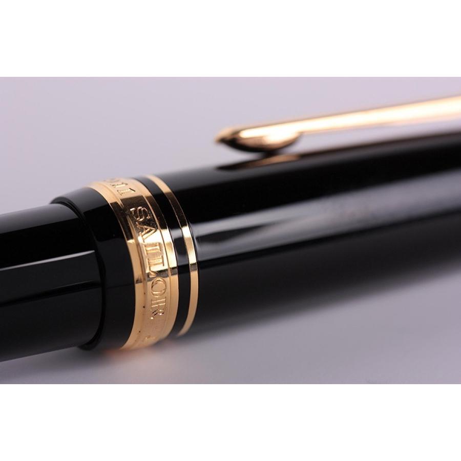 Sailor Fountain Pen Professional Gear Gold Black Extra Fine Point 11-2036-120