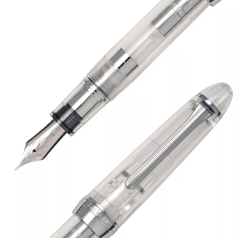 Sailor Fountain Pen Profit 21 Silver Fountain Pen Demonstrator Model Fine Point 11-2075-200