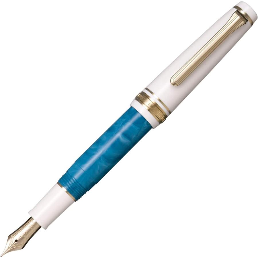 Sailor Fountain Pen Fountain Pen Encontre Blue Ciel Medium Fine 11-2230-340