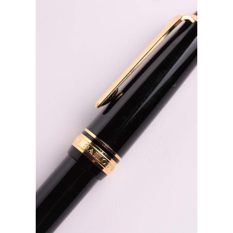 Sailor Fountain Pen Profit Realo Black Medium Point 11-3924-420