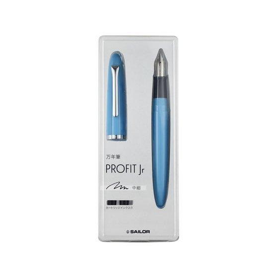 Sailor Fountain Pen Fountain Pen Profit Jr. Cyan Blue Medium Fine 12-0222-340