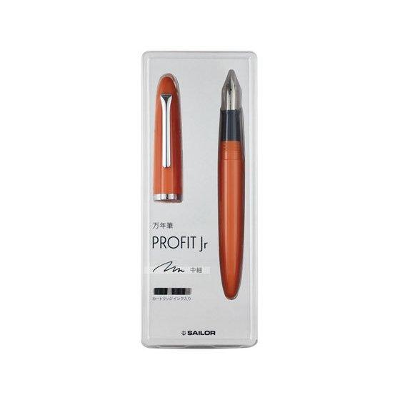 Sailor Fountain Pen Fountain Pen Profit Jr. Chrome Orange Medium Fine 12-0222-373