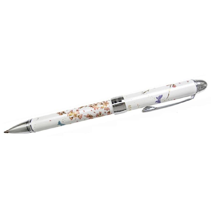 Sailor Multifunctional Pen 2 צבעים + Sharp Yubimakie Shidare Sakura לבן 16-0344-210