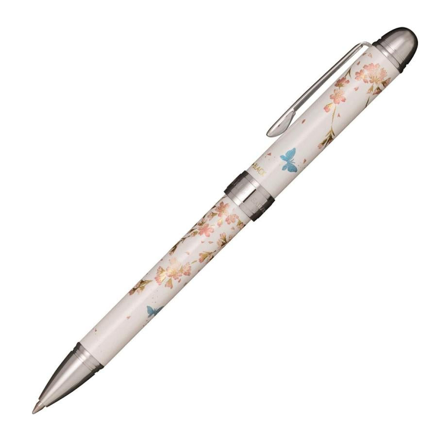 Sailor Multifunctional Pen 2 צבעים + Sharp Yubimakie Shidare Sakura לבן 16-0344-210