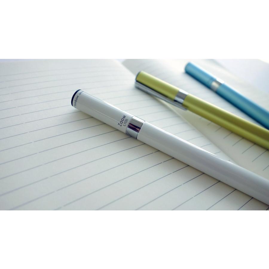 Tombow Oil-Based Ballpoint Pen ZOOM L105 0.5mm Silver BC-ZLC04