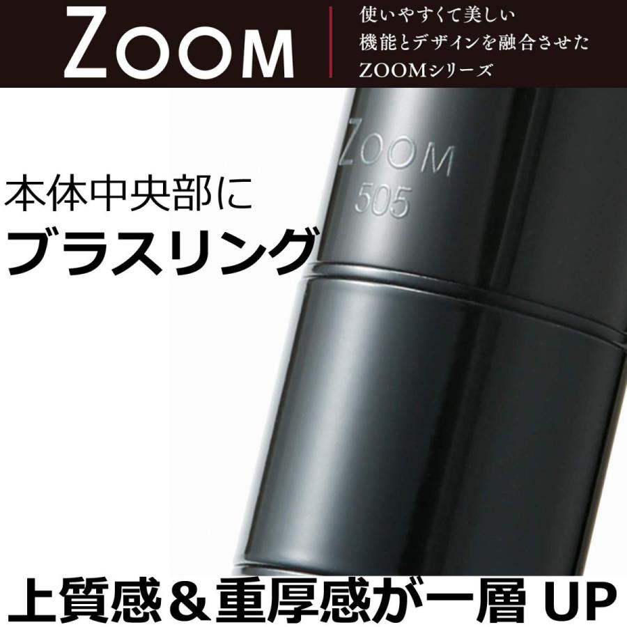 Tombow עט כדורי על בסיס מים ZOOM505 META שחור מלוטש BW-LZB12