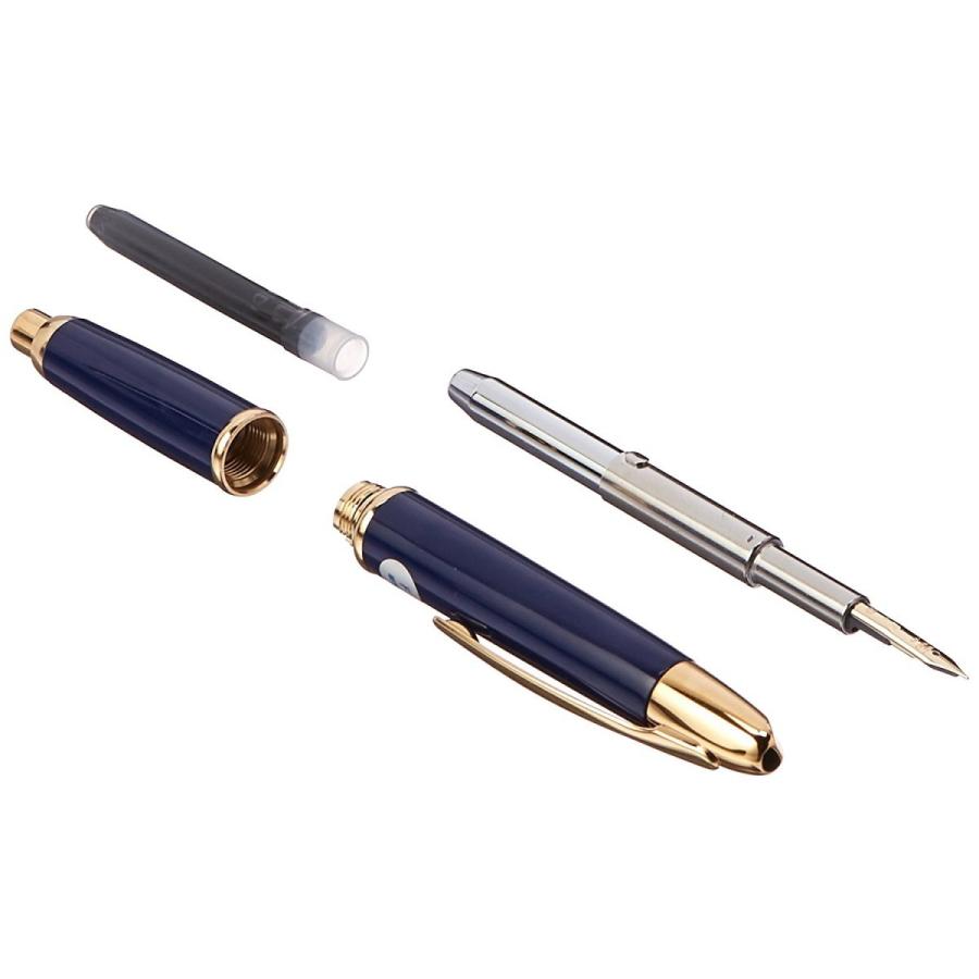 Pilot Fountain Pen Capless Dark Blue Fine Point FC-15SR-DL-F