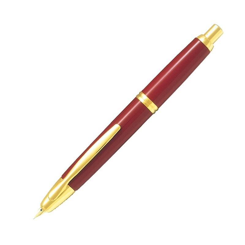 Pilot Fountain Pen Capless Deep Red Fine Point FC-15SR-DR-F