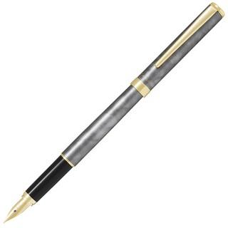 Pilot Fountain Pen Cavalier Black & Gray Fine Point FCAN-5SR-BGY-F