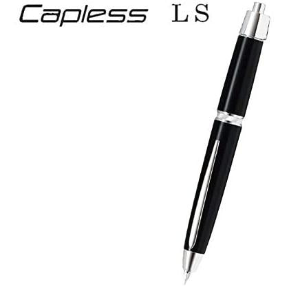 Pilot Fountain Pen Capless LS 18K Luxury Black Medium Point FCLS-35SR-LXBM