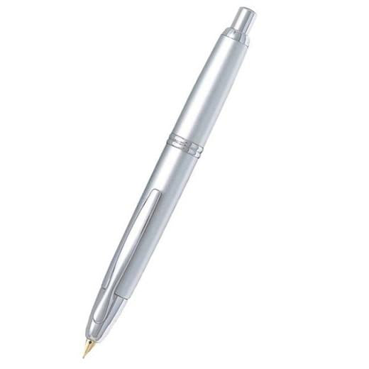 pilot-fountain-pen-capless-silver-fine-point-fcn-1mr-s-f-1