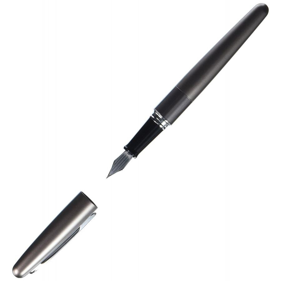 Pilot Fountain Pen Cocoon Titanium Fine Point FCO-3SR-TI-F