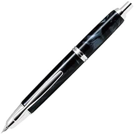 Pilot Fountain Pen Capless SE Marble Black Fine Point FCSE-3MR-MAB-F