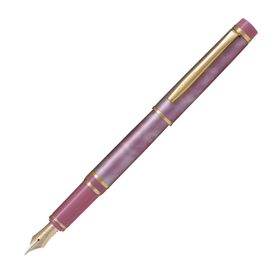 Pilot Glance עט נובע שיש ורוד Fine Point FGRC-2MR-MAPF