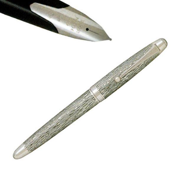 Pilot Fountain Pen Silver Tsumugi Fine Point FK-5MS-TU-F