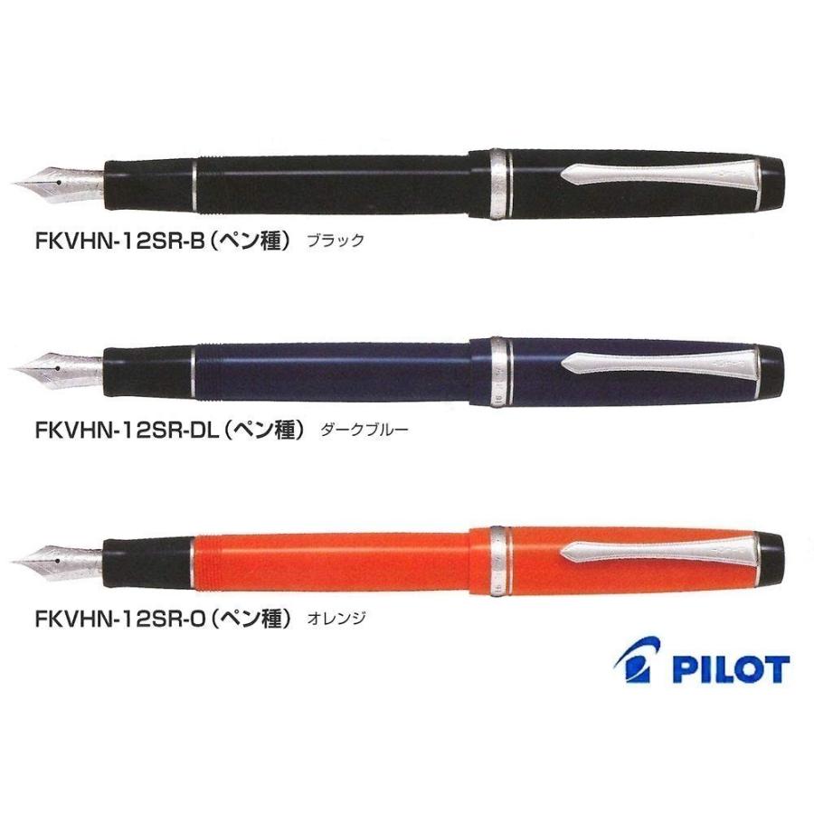 Pilot Fountain Pen Custom Heritage 91 Black Bold FKVHN-12SR-BB