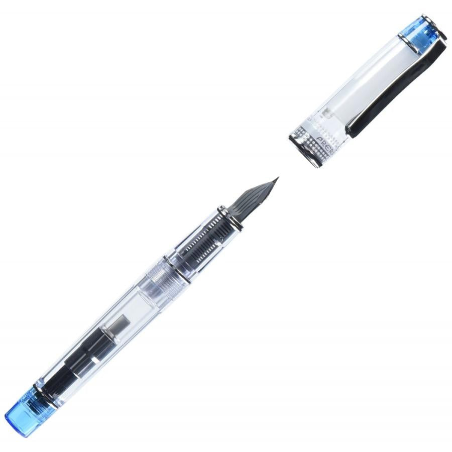 Pilot Fountain Pen Prera iro-ai Transparent Light Blue Fine Point FPRN-350R-TLB-F